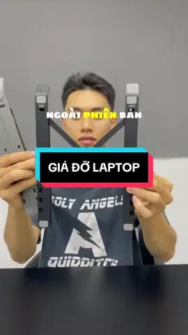 Giá đỡ laptop chất lượng linh hoạt đem đi bất cứ nơi đâu #giadolaptop #chankelaptop #giadelaptop #giadolaptopgapgon #phukienlaptop 
