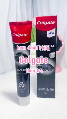 kem đánh răng Colgate than tre #kemdanhrangcolgate #trangrang #viral 