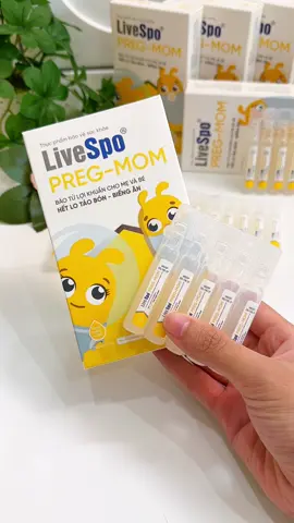 Men vi sinh Livespo-Pregmom là dòng men vi sinh thế hệ mới.Các ba mẹ tham khảo dòng men này nha #menvisinh #mevabe #xuhuong 