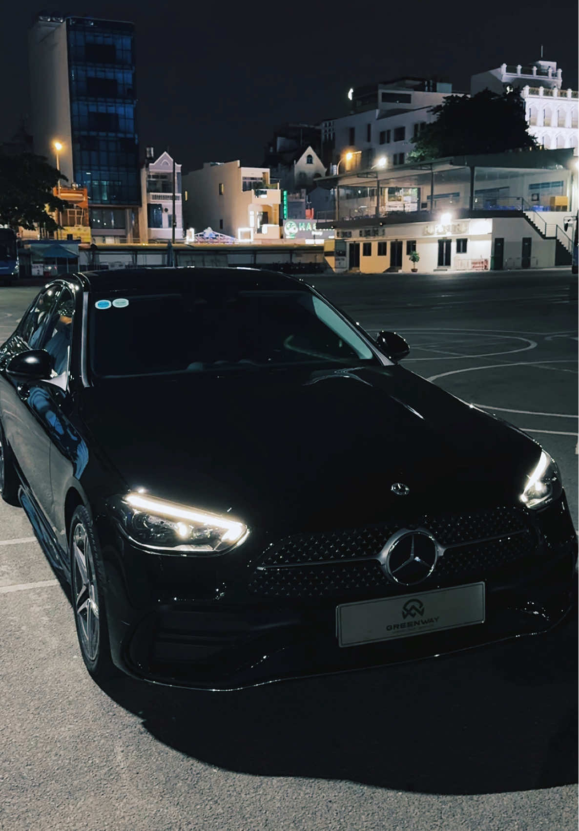 C300-2022 Allnew có làm anh em Genz say sắm với tông màu đen huyền bí mà giá chỉ 1tỷ5xx thôi ạ #Greenwayauto #xuhuong #mercedes #C300 #trending 
