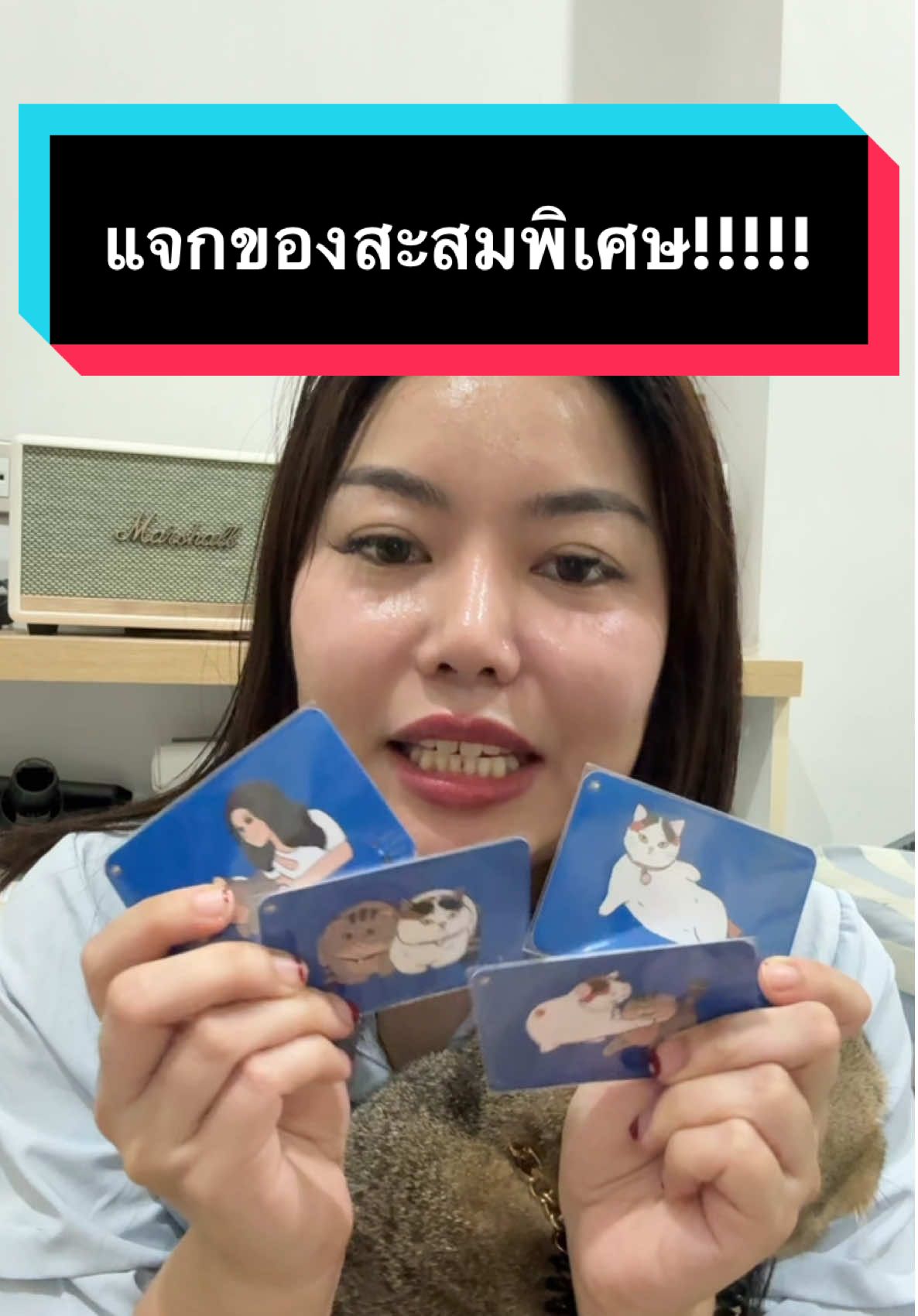เพื่อเป็นการขอบคุณสำหรับคนที่พรีถุงมือเข้ามา อุนแม่แจกของสะสมพิเศษ ไม่มีขั้นต่ำ!!! รีบกดด่วนนนน @7Petshop  #มูมินแมวเหนียง #มู้ดดี้แมวแสบ #7petshop #ถุงมืออาบน้ํา #ของใช้สัตว์เลี้ยง🐾 