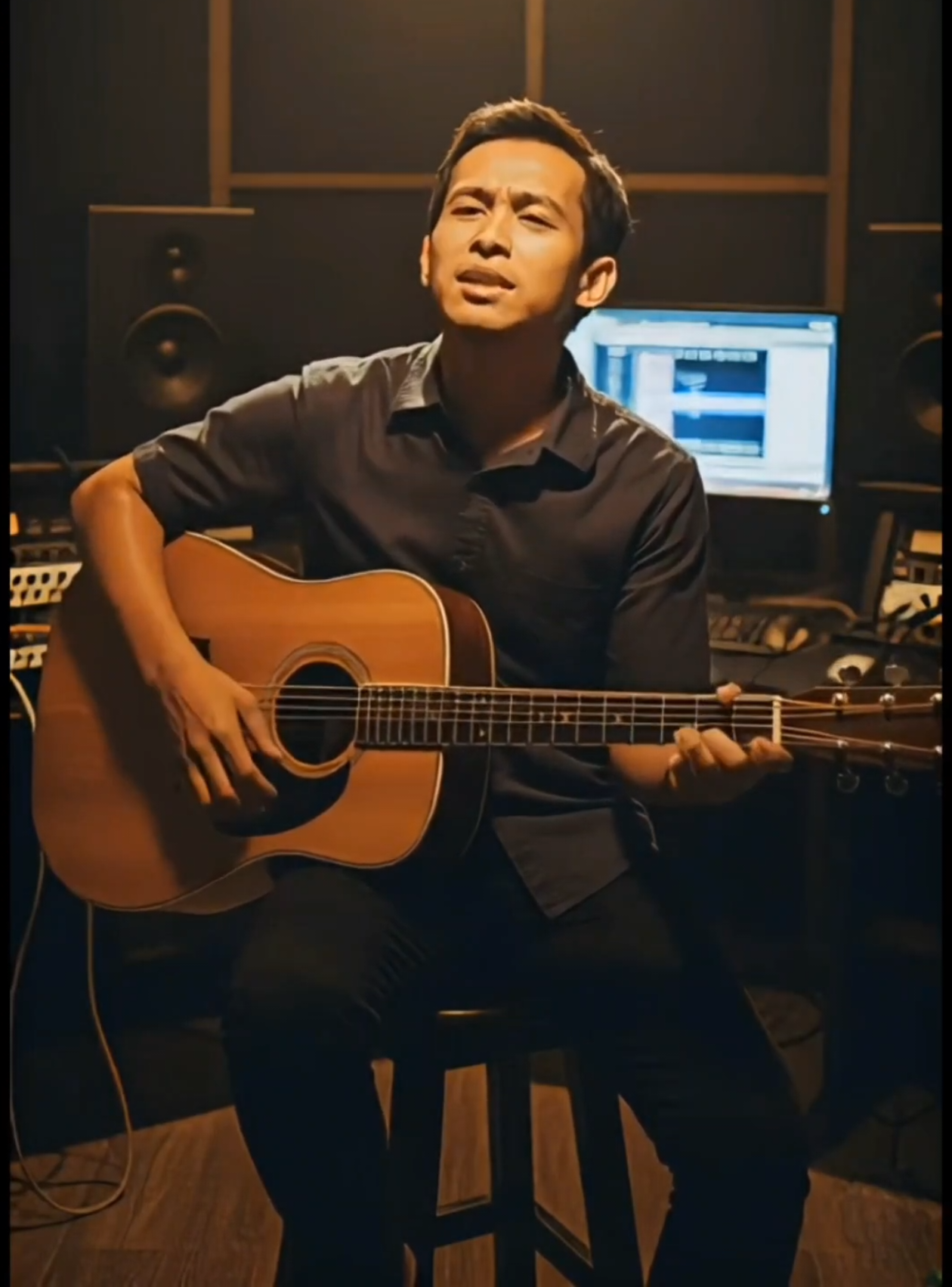 AI gratisan bisa nyanyi & main musik 😁 #ai #music #gemini #lipsync #gitar 