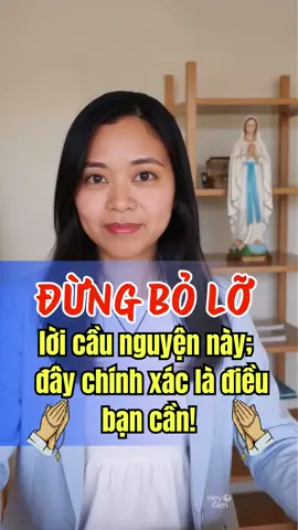 Hãy trao trọn tấm lòng mình cho Chúa, ngay cả khi phía trước có nhiều thử thách, tình yêu và ân sủng của Ngài sẽ giúp bạn tìm thấy hy vọng mới trong mọi khó khăn. #conggiao #giáoxứ #MeMaria #Amen #tìnhyêuchúa 