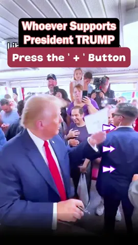 Whoever supports president Trump press the ➕Button ❤️❤️❤️#trump #maga #american #trumpsupporters #usa🇺🇸 