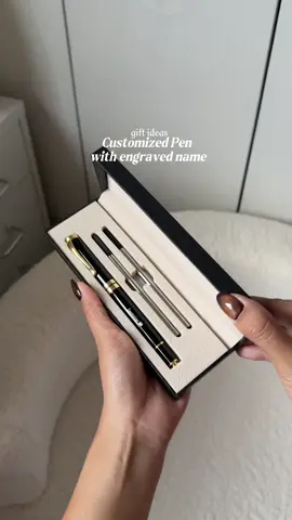 Replying to @ELIZA B. (AFFORDEBUDOL 🇮🇹) sobrang ganda talaga ipangregalo kasi may customized name na sya sissss! #giftideas #personalizedgifts #customizedgifts #personalizedpen #engravedpen 