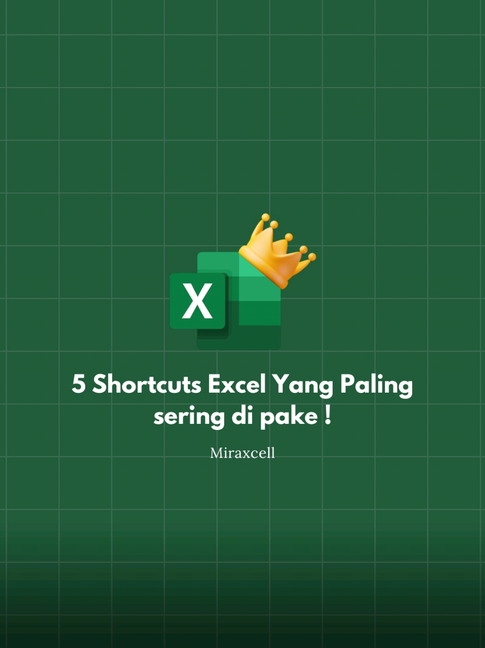 sorry baru update guys 🥹🙏 Kita start dari daily shortcuts dulu ya guys ! Follow gue buat dapetin banyak tips and tricks Excel lainnya ! #microsoftexcel #excel #exceltips #exceltricks #exceltipsandtricks 