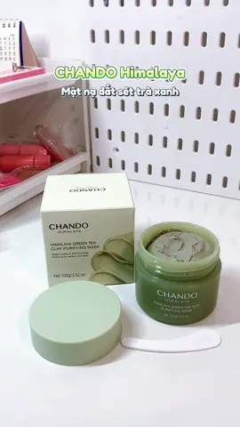 Dùng xong da mịn ta nói nó mê.  #ChandoHimalaya #reviewlamdep #maskchando #matnadatset #claymask