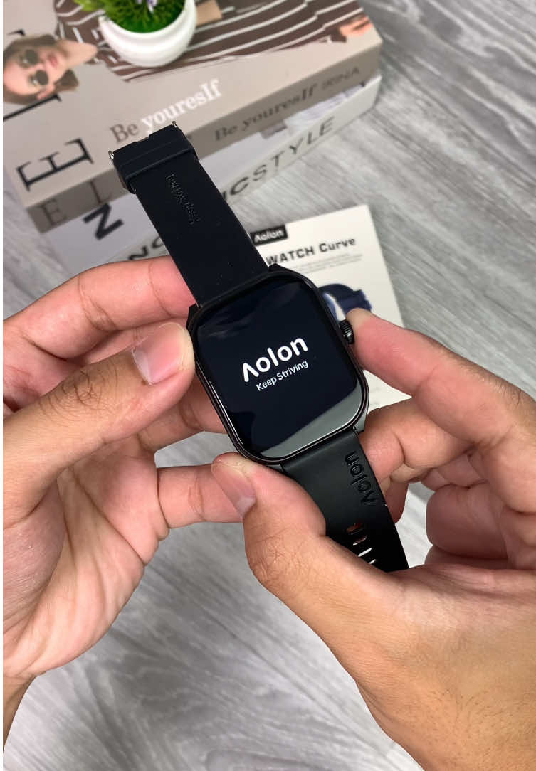 Rekomendasi Smartwatch Aolon Curve #smartwatch #smartwatchmurah #aolonwatchcurve #gajiansale 