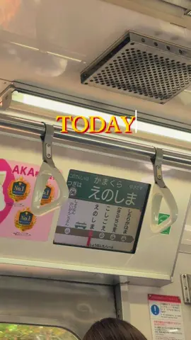 Và đây là Enoshima với những khung hình anime 🌊🏝️🚉🚉#fyp#dulich #nhatban #kamakura #biển 