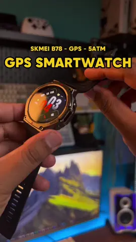 Bukan sekadar jam, tapi partner outdoor & fitness 🚀⌚ GPS tepat 🔥 | Bateri tahan lama | 170+ sport modes | Kalis air 5ATM #SKMEI #skmeib78 #gpssmartwatch #smartwatches #jamtangan 
