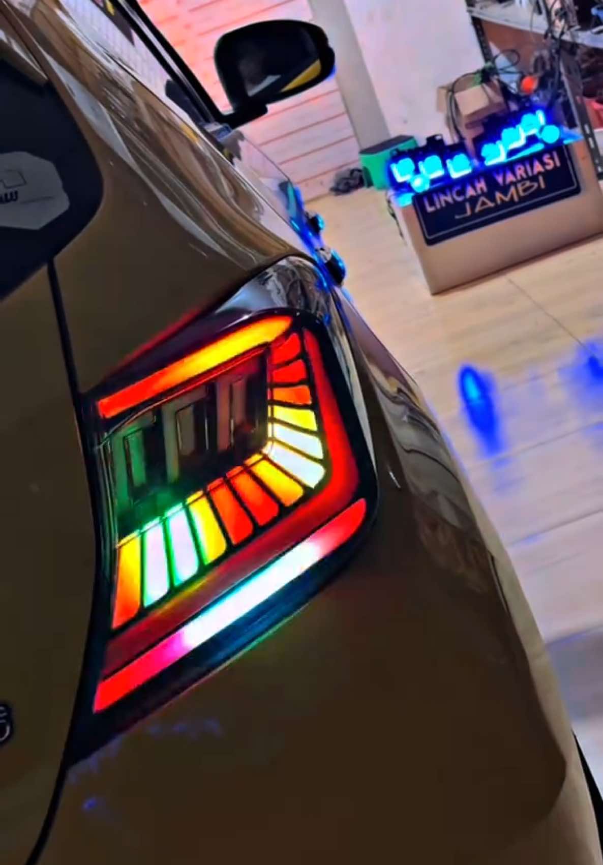 Stop lamp brio RGB #stoplamp #stoplamprgb #brio #lampurem #brioindonesia 