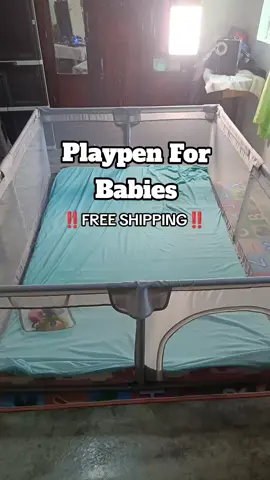 matibay na playpen ito na yon‼️#playpen#playpenforbaby#tiktok #bebeng 