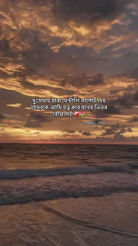 দুঃসময়ে যারা মেন্টালি সাপোর্ট দেয় তাদেরকে আমি যত্ন করে মনের ভিতর রেখে দেই!❤️‍🩹🌷 #foryou #foryoupage #fyp #tiktok #viral 