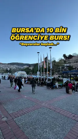 Bursa’da 10 bin öğrenciye burs!  @bursabuyuksehir Belediyesi tarafından bu burs sadece üniversite, meslek ve teknik Anadolu lisesi öğrencilerine verecek! Bu tarz bildirimler için @bursaseyyahi’nı takip et