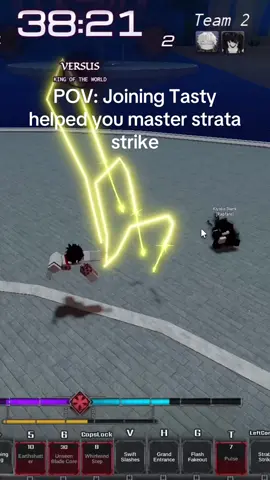 Strata strike 👀 join discord in bio #typesoul #typesoulroblox #roblox #anime #fyp 
