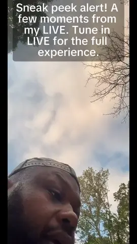 Sneak peek alert! A few moments from my LIVE. Tune in LIVE for the full experience.#tiktoklive #livehighlights 