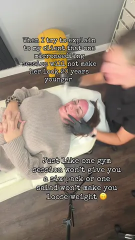 ✨ If only it worked like magic… but skin takes time ⏳💆🏻‍♀️ One microneedling facial won’t turn back the clock 20 years (I wish!) 🪄❤️ Microneedling works by stimulating collagen production, which means results come gradually and improve with a course of treatments + good skincare 🧴🌸  Consistency is key, babes! 💖 Think of it like going to the gym, one workout won’t get you abs, but regular sessions will get you glowing 🏋🏻‍♀️✨ 💌 Drop me a message and we can get a treatment plan that’s right for you!  P.S Get your FREE ultimate glow-up guide! Link in bio now ✨ #aestheticstonbridge #lipfillertonbridge #lipfillerpaddockwood #aestheticspaddockwood #dermalfiller                 