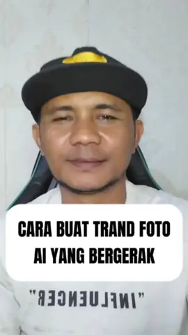 Cara buat trand foto AI yang bergerak gratis dan mudah buatnya.  #tutorialaiart #tutorialandroid #tipsandroid 