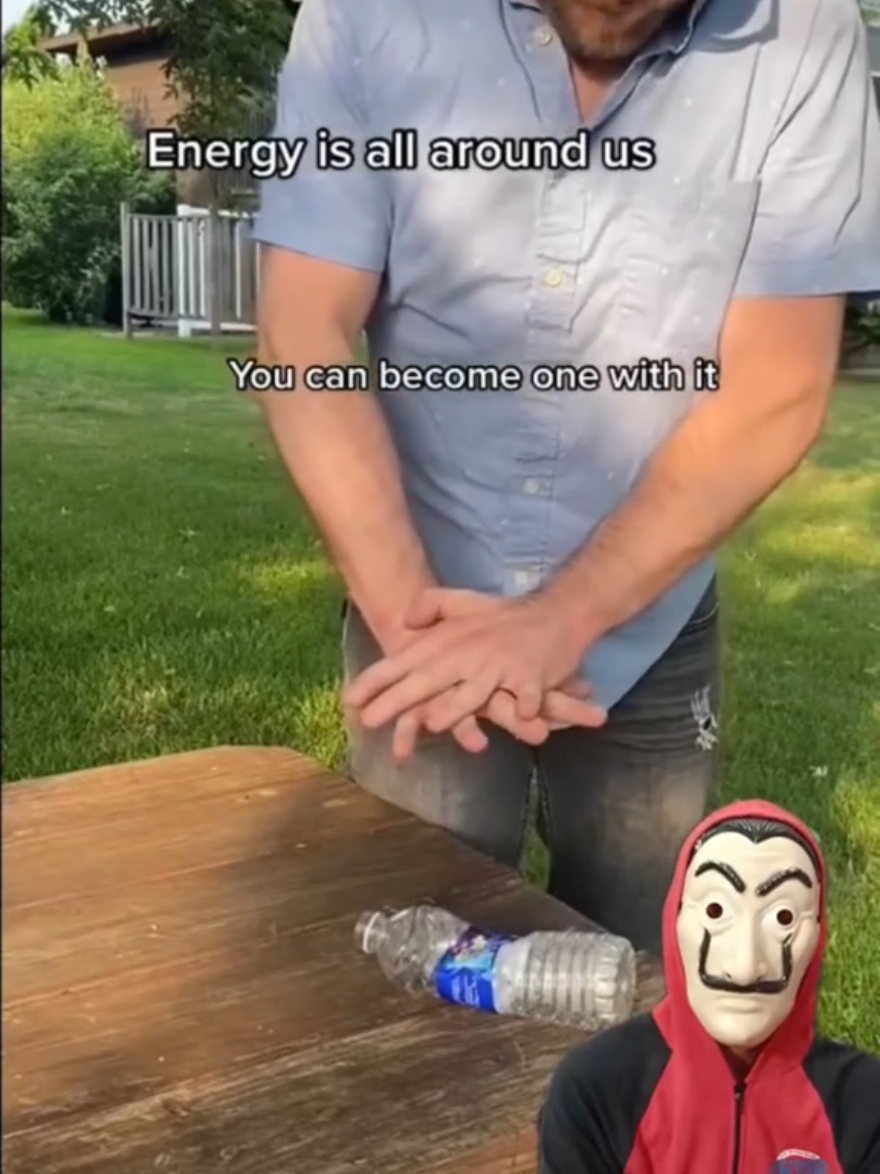 Energy Is All Around Us – Telekinesis Power 😱 #telekinesis #energy #magic #power #fyp 