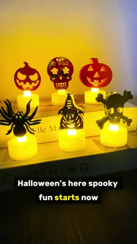 Free return only 19 items left#halloweengift #spooky #nightlight #candlelamp #fyp 
