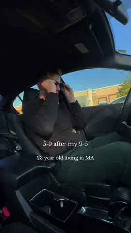 5-9 after my 9-5 as a 23 year old living in MA #relatable #Vlog #5to9 