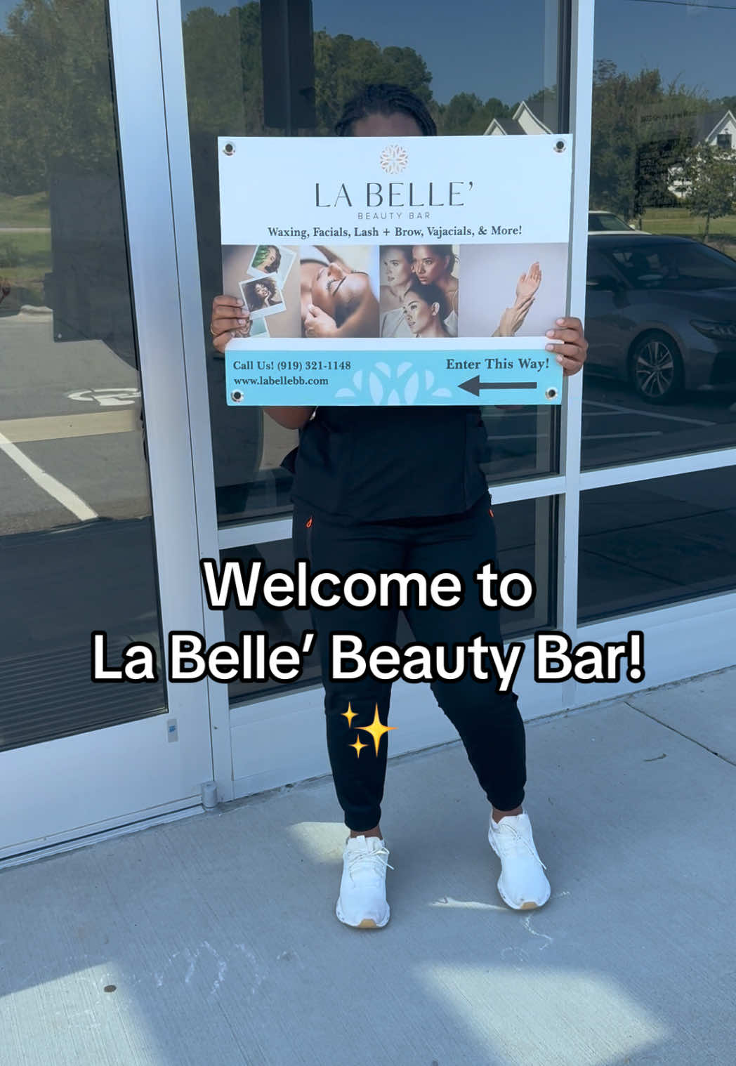 Welcome to La Belle’ Beauty Bar! ✨🩵💛 WAXING | FACIALS | LASH + BROW #labellebeautybar #BeautyTok #viral #viralvideo #fyp @Ayanna 🩵🫧 