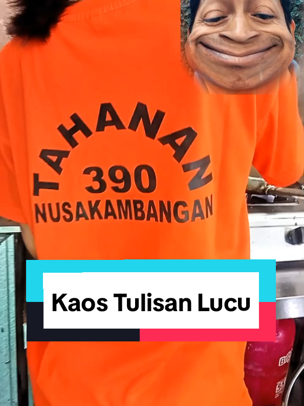 Kaos Tahanan Nusakambangan  #KaosUnik #FashionLucu #BajuTahanan #OOTDOranye #Viral 