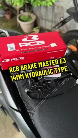 RCB BRAKE MASTER E3 14MM HYDRAULIC UNIVERSAL❗️🔥 #rcbbrakemaster #rcbe3brakemaster #motorcycle #motogear #rcbbrakemastere3 