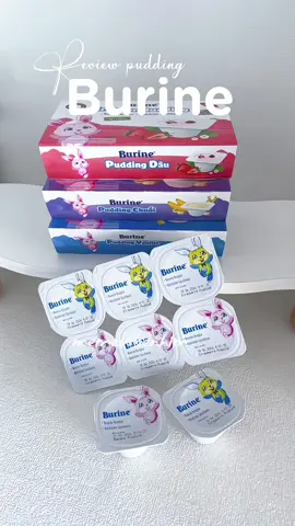 Món ngon Nhím mê 😍😍 #Burine #PuddingBurine #review 