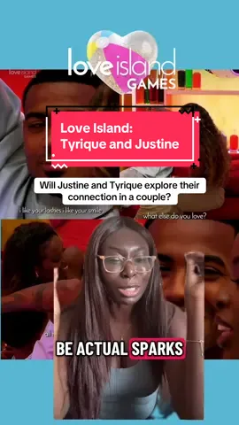 Will Tyrique and Justine explore their Love Island connection in a couple? So far Tyrique’s been coupled up with Andreina and Lucinda, Justine is now with Josh…  #LoveIsland #loveislandusa #loveislanduk #greenscreen 