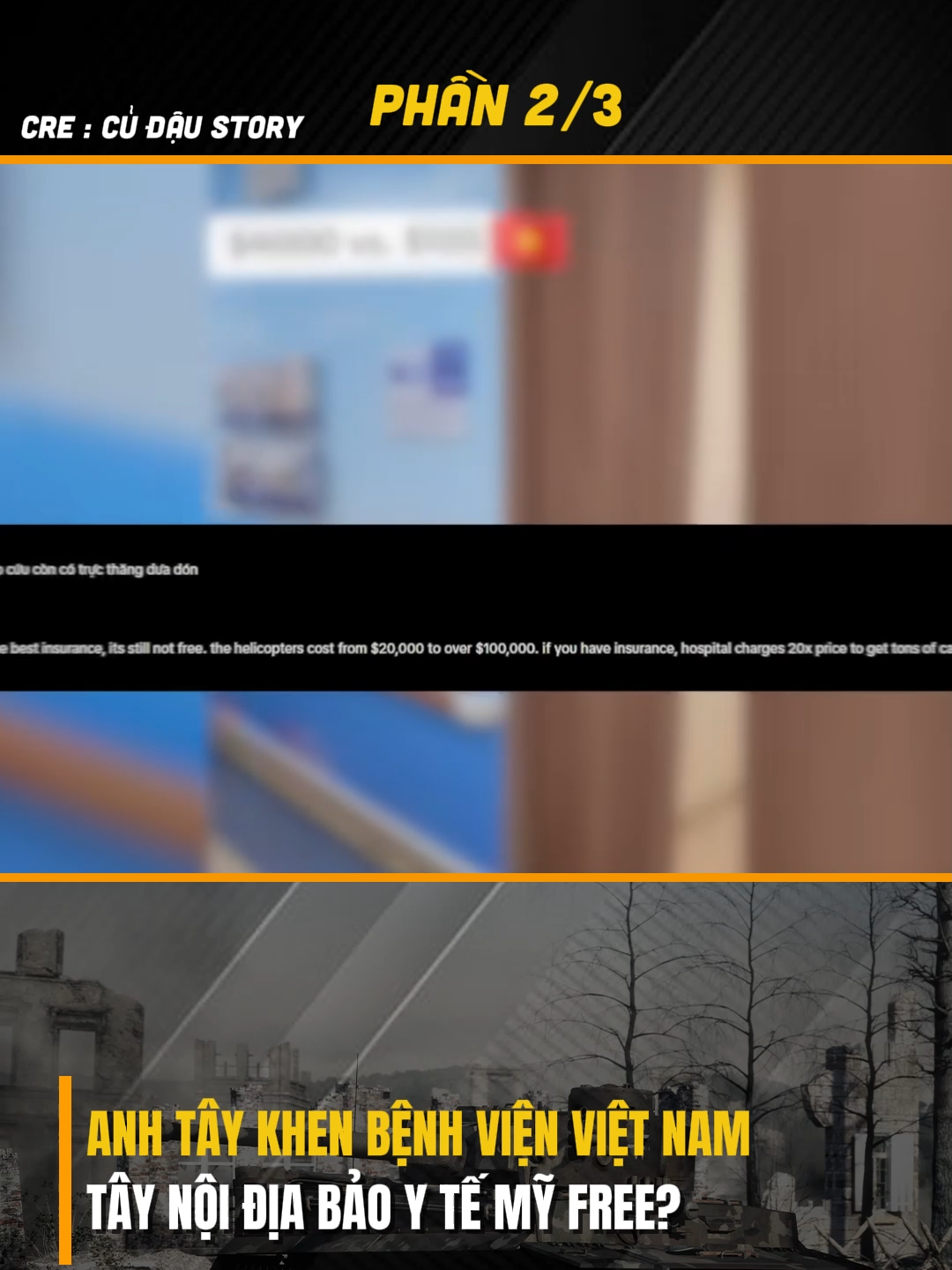 ANH TÂY KHEN BỆNH VIỆN VIỆT NAM RẺ NỨC NỞ. SAO TÂY NỘI ĐỊA BẢO Y TẾ MỸ FREE CƠ MÀ? PHẦN 2 #tintuc24h #thegioi #tintuc
