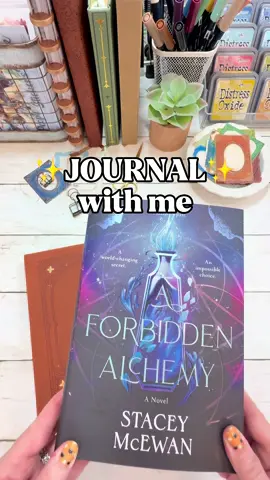 🖤 𝙅𝙊𝙐𝙍𝙉𝘼𝙇 𝙒𝙄𝙏𝙃 𝙈𝙀 🖤 I can’t believe it’s been since March, that I read 𝑨 𝑭𝒐𝒓𝒃𝒊𝒅𝒅𝒆𝒏 𝑨𝒍𝒄𝒉𝒆𝒎𝒚 by @staceymcewanbooks!! I hope she’s writing book 2 fast! 😂 I loved the characters, magic and Peaky Blinders vibe of the story, and can’t wait for the next book! ____________________________________ ✨ 8x8 Chrysanthemum Dot Grid Journal - @archerandolive  ✨ Ephemera Stickers - @peterpauperpress  ✨ Star Rating 3x4 Stamp - @t0reycreatesandplans (Etsy) ✨ Avery Full Sheet Printable Shipping Labels - Amazon #readingjournal #journalingcommunity #readingjournalspread #journalwithme #bookjournal 