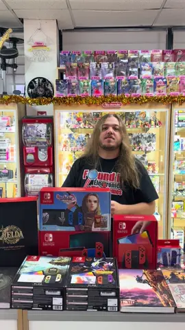 WHICH SPECIAL EDITION IS YOUR FAVORITE 🔥 NEW ARRIVALS 🔥 LARGEST RETRO VIDEO GAME STORE IN DFW🔥 OPEN 10-7 & WE SHIP🔥 You’ve been looking for it.... We Found It! Found It Electronics & Video Games 6101 Watauga Road Watauga, TX 76148  817-401-4596 Open 10-7 Mon-Sat 12-7 Sun www.founditgames.com #tearsofthekingdom #breathofthewild #skywardsword #nintendoswitch #pokemonscarletviolet 