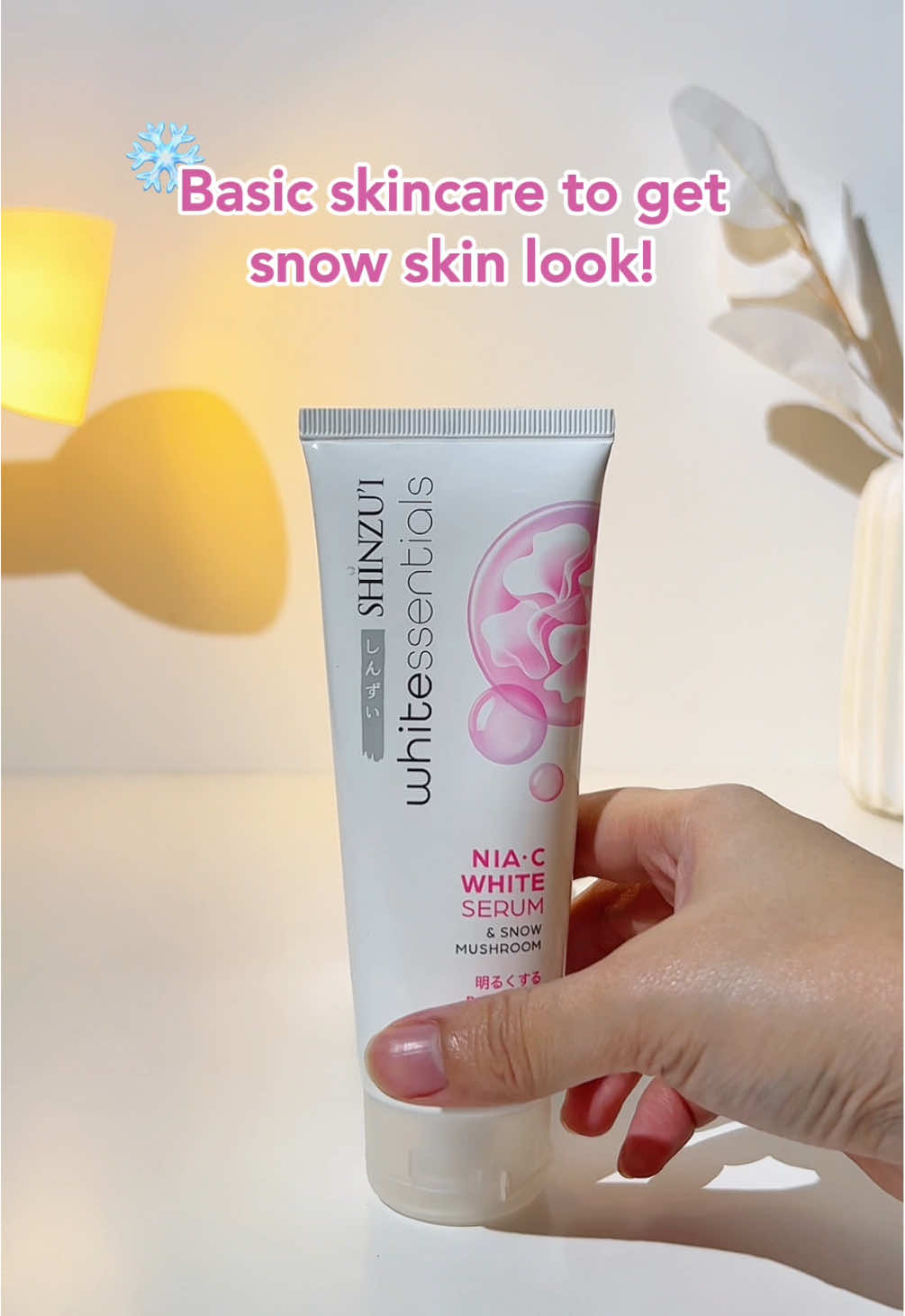 Basic skincare yang bantu cerahkan kulit kamu! #Shinzui #ShinzuiSnowSkin #ShinzuiWhitessentials #7japaneseskinessentials #shinzuiskincare 