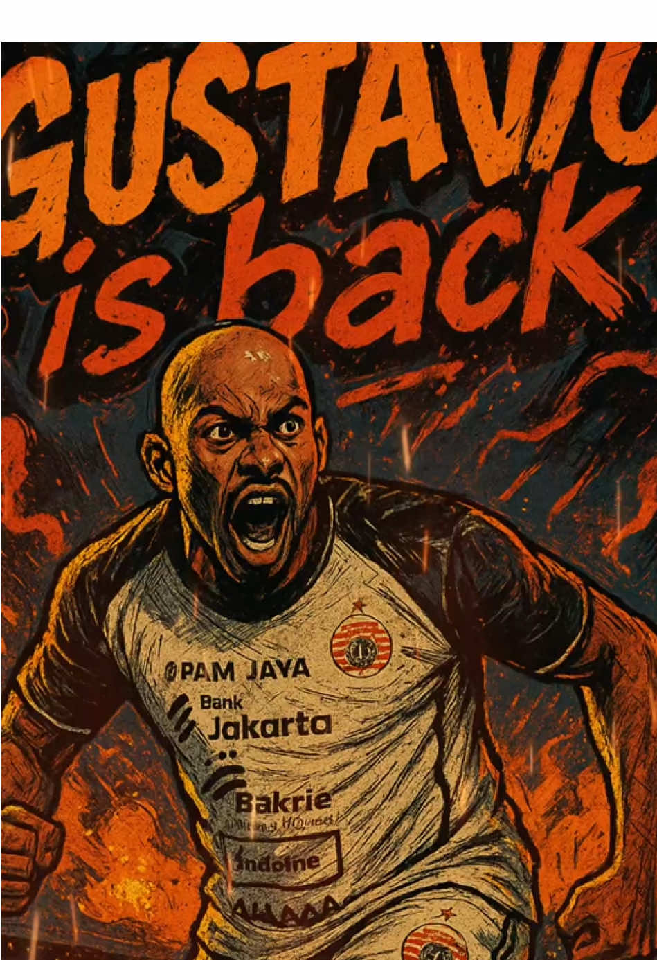 Walau Persija sempat kalah, Gustavo akhirnya kembali! 💪 Macan Kemayoran tidak pernah sendiri 🐯  🔴⚪🟠 #Jakmania #PersijaJakarta #GustavoAlmeida #PersijaDay #Liga1Indonesia   