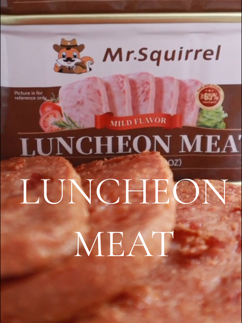 Buy 2 Take 3 Mr. Squirrel Luncheon Meat 198g/340g – Authentic Korean Flavor | Perfect for Sandwiches & Recipes Get 5 cans of Mr. Squirrel Luncheon Meat with this Buy 2 Take 3 promo! Authentic Korean flavor, great for sandwiches, fried rice, and home-cooked recipes. Affordable, tasty, and perfect for everyday meals. Product Description: Discover the delicious taste of Mr. Squirrel Luncheon Meat – now with a Buy 2 Take 3 deal (Total of 5 Cans)! Each can (198g/340g) is packed with authentic Korean flavor, making it perfect for sandwiches, fried rice, pasta, and other home-cooked recipes. ✅ Authentic Korean Flavor – savory, rich, and satisfying taste ✅ Value for Money – Buy 2 Take 3 (5 cans total) ✅ Versatile – perfect for quick meals, breakfast, baon, or emergency food storage ✅ Trusted Quality – loved by thousands of customers, over 353.9K sold with a 4.6-star rating Enjoy a budget-friendly, delicious meal option with Mr. Squirrel Luncheon Meat – your go-to choice for easy and tasty cooking. #koreanluncheon  #luncheonmeat #foodhacks  #koreancuisine