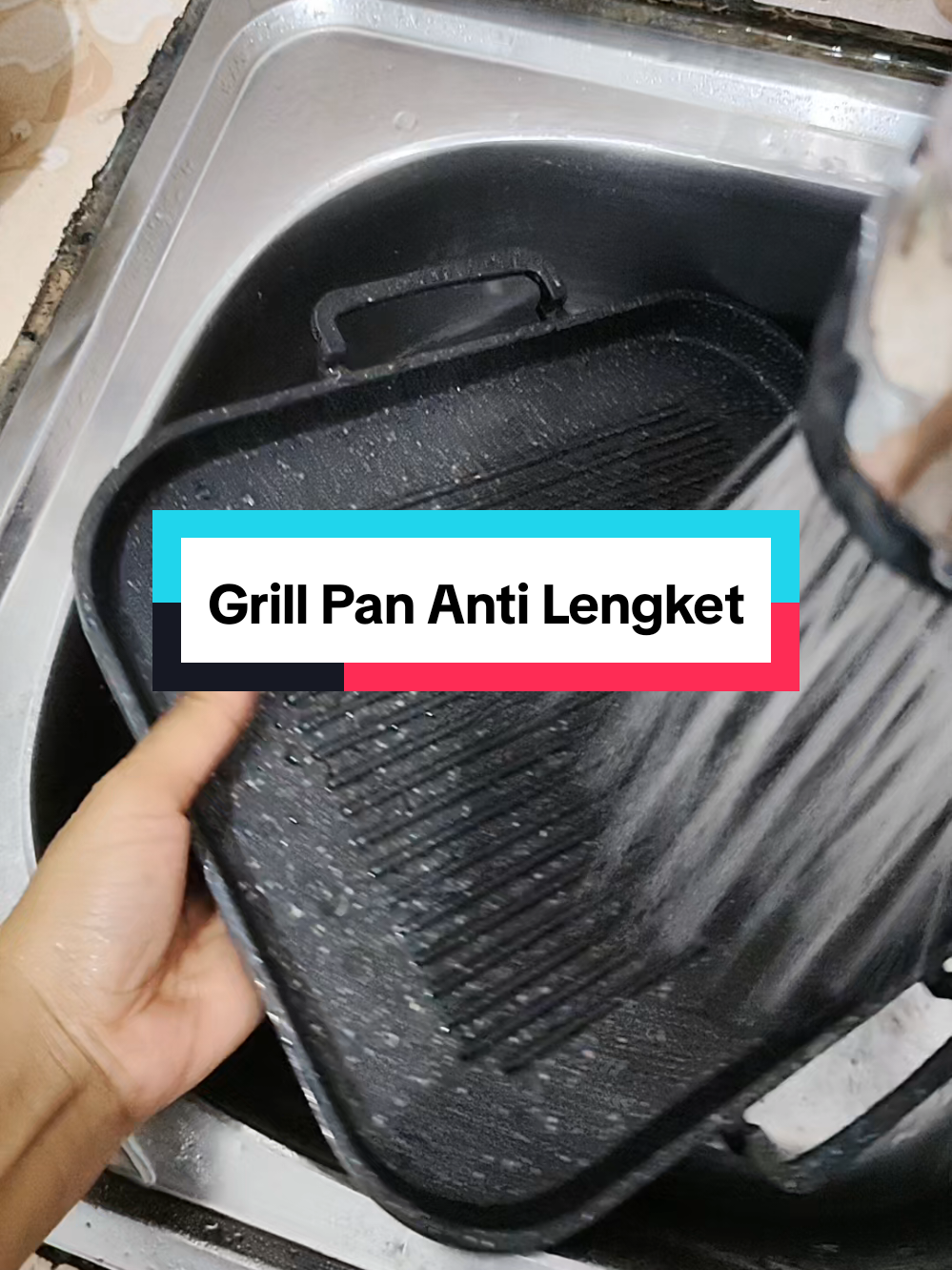 mayba grill pan anti lengket #mayba #grillpan #panggangansate #bebakaran 