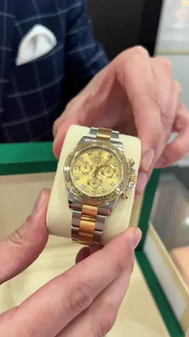 Two-tone Rolex #daytona 😍