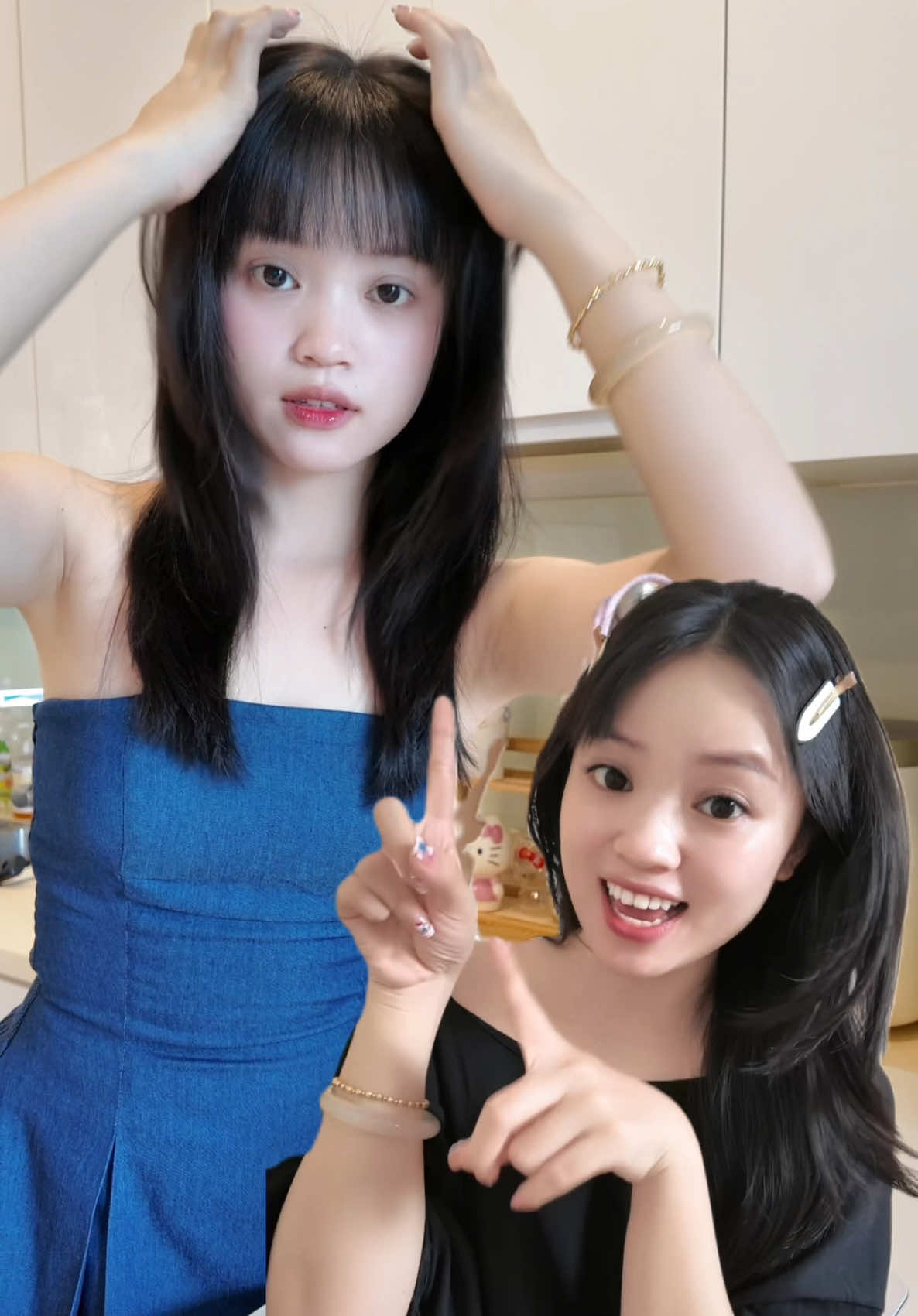 Mấy bà cũng thấy tóc tui nhanh dài mà phải hămm 😜 #princesstinies #princesstiniesdaily 