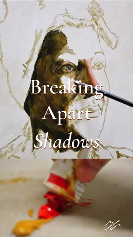 So often I struggled to paint a cheek. I wanted to emphasize the curve and would make it too pronounced and over rounded. Even the most round cheeks are quite subtle in their transitions, with gentle sloping curves.   SOLD | Private Collection   —— #oilpainting #fineart #watercolor #decor #artist 