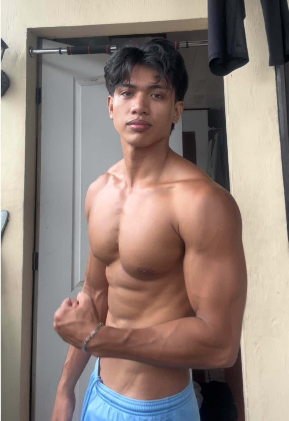 JWU! Kumain kana love?😚 #motivation #fyp #moreno #Fitness #muscle 