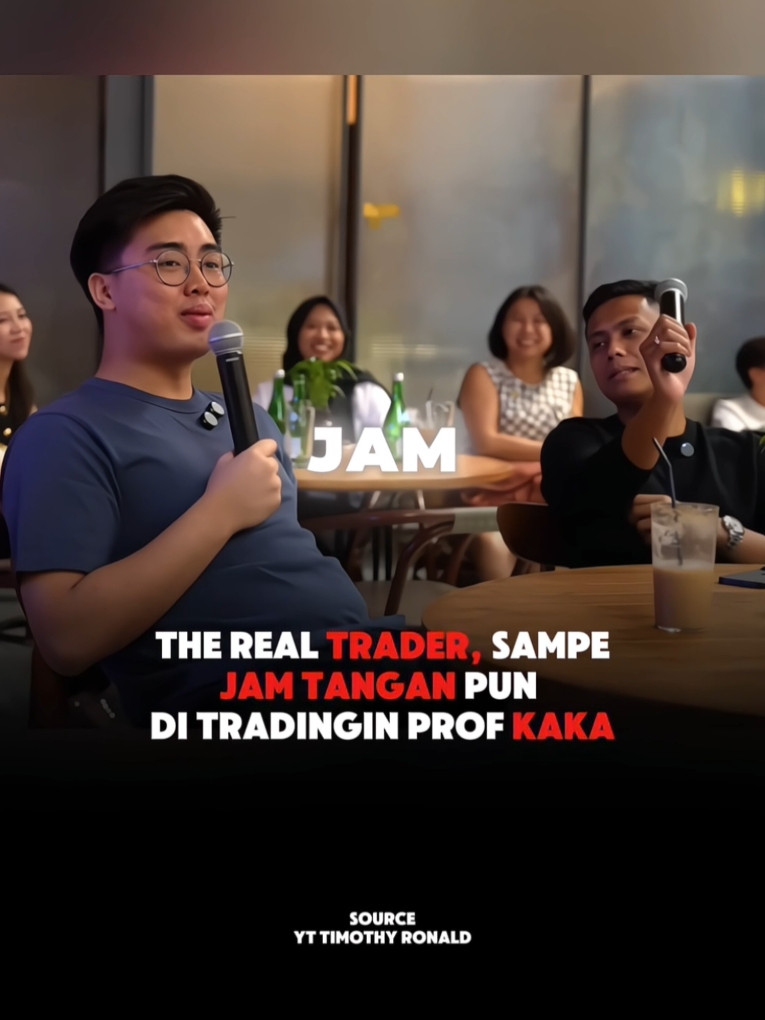 Gaddeym maenannya Richard Mille brokk 🥵 . #timothyronald #kalimasada #akademicrypto #jamtangan #trader 
