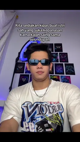 Tenang kita sediakan kipas kalo istri sah suka kepanasan 