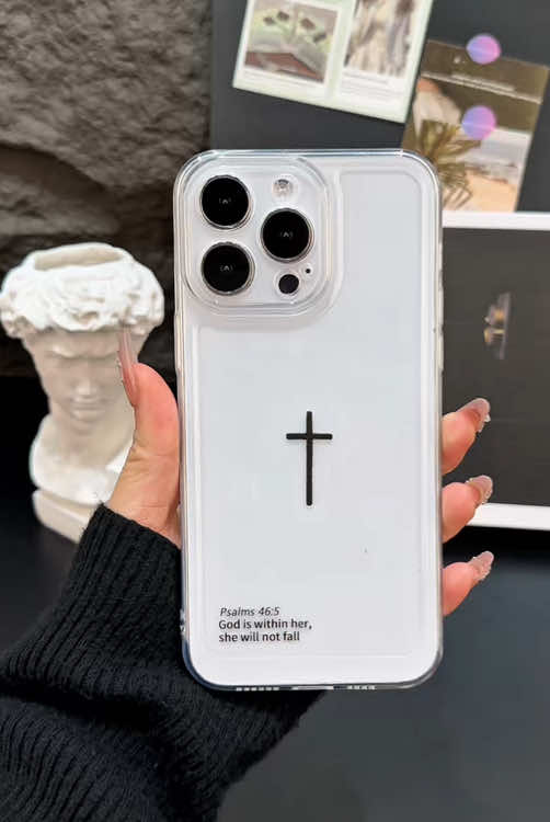The cross changes everything ✝️🙏🏼#jesus #cross #fyp #phonecase #grace 