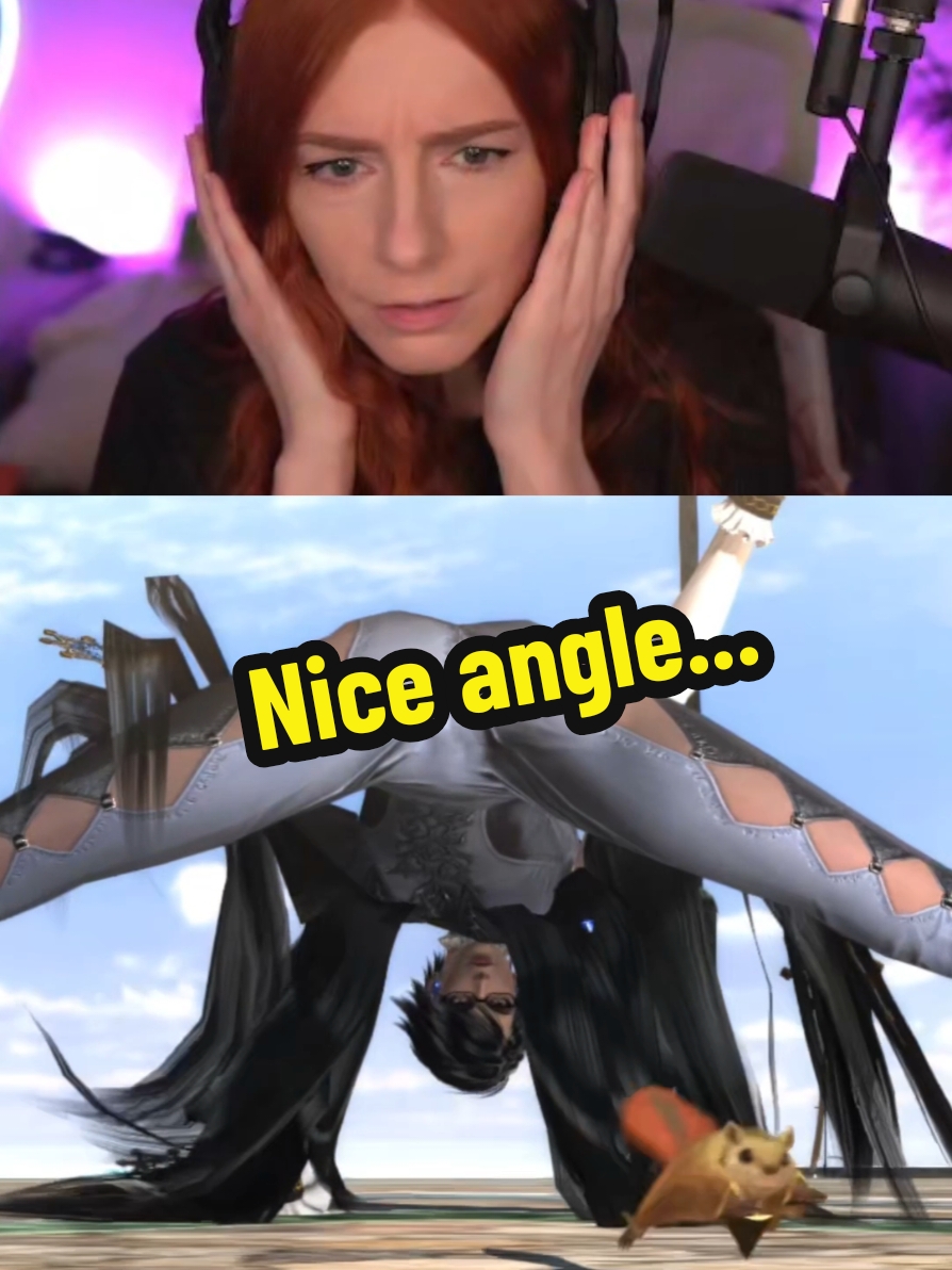 Thank you Bayonetta for that wonderful angle 🫡 #fyp #gaming #bayonetta #bayonettatiktok #bayonetta2 