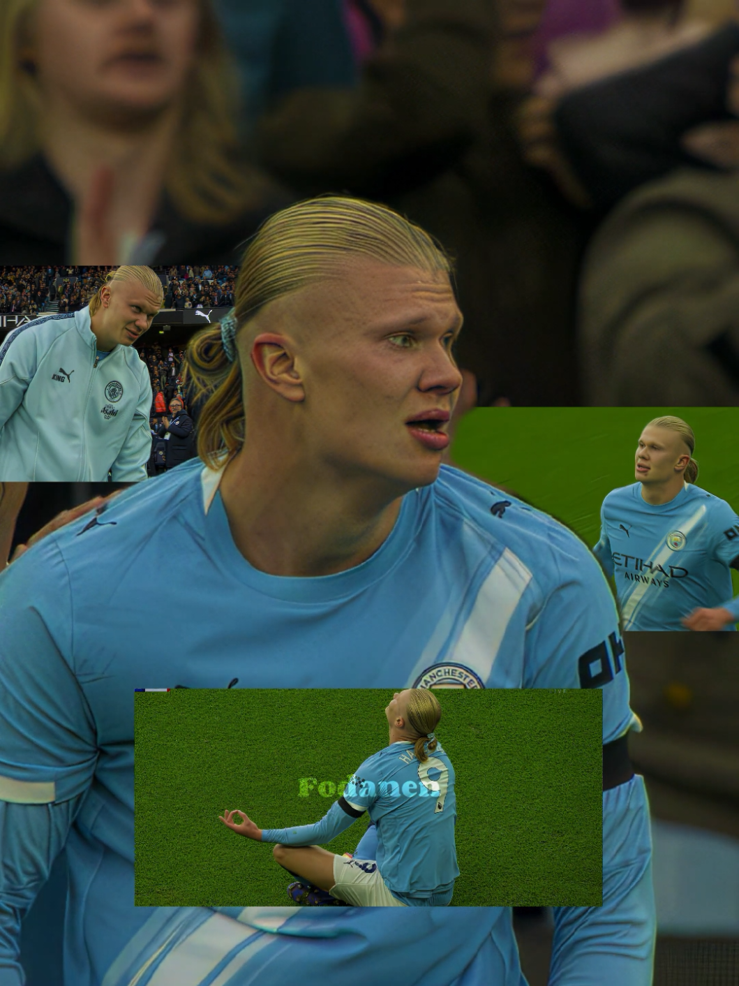 Haaland x Montagem rugada #Haaland #erlinghaaland #manchestercity #mancity #edit 