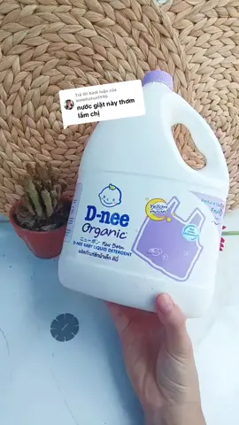 Trả lời @wwwhaton1996 giặt sạch, thơm, an toàn cho bé #mechicuatieuaca #nuocgiat #nuocgiatxa #nuocgiatdnee 