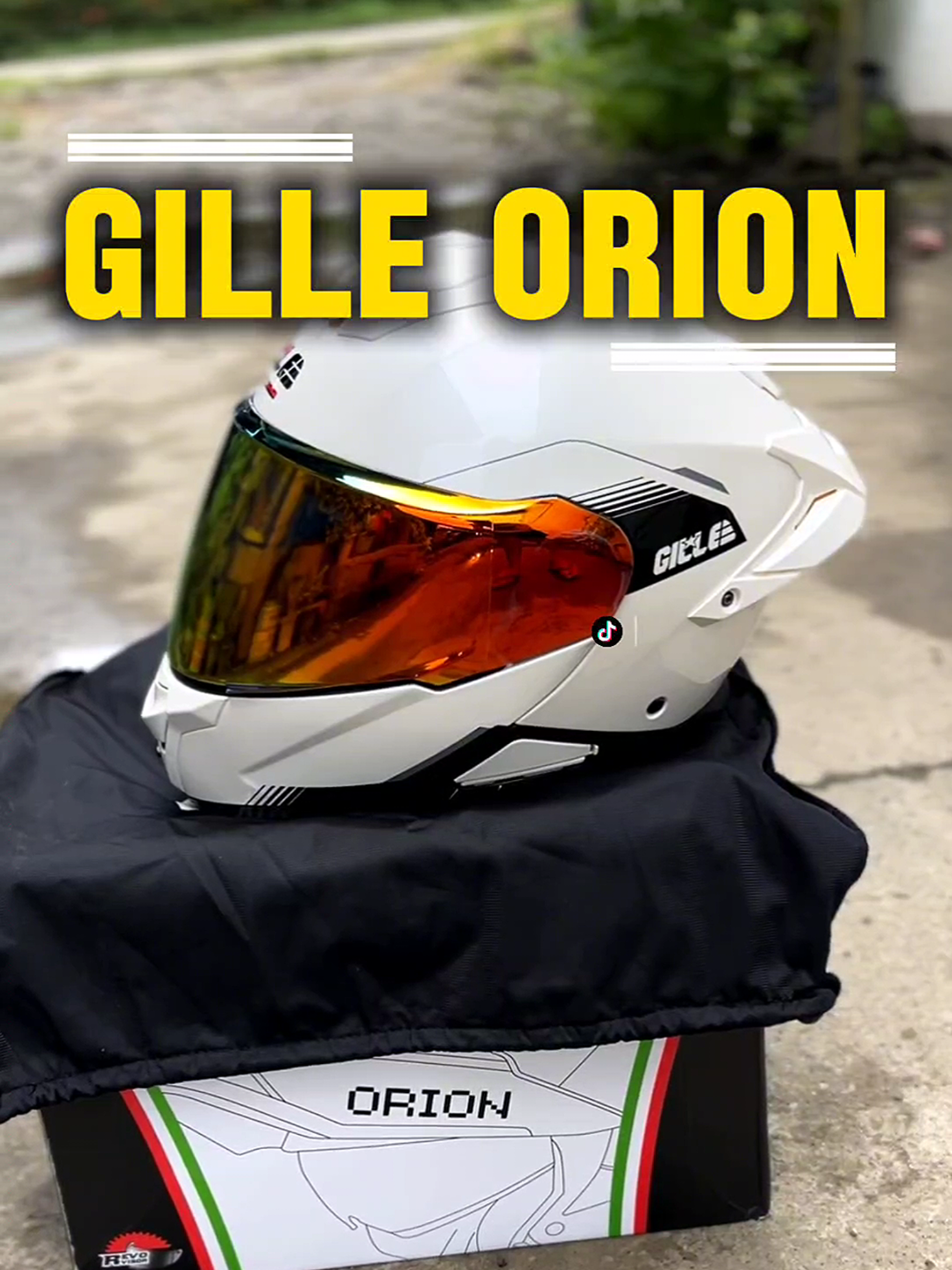 Replying to @bebenten_ Solidntalaga netong Gille Orion! Modular Dual Visors na.  #gille #gillehelmetph #gilleorion #motorcyclehelmet #helmetformotorcycle 