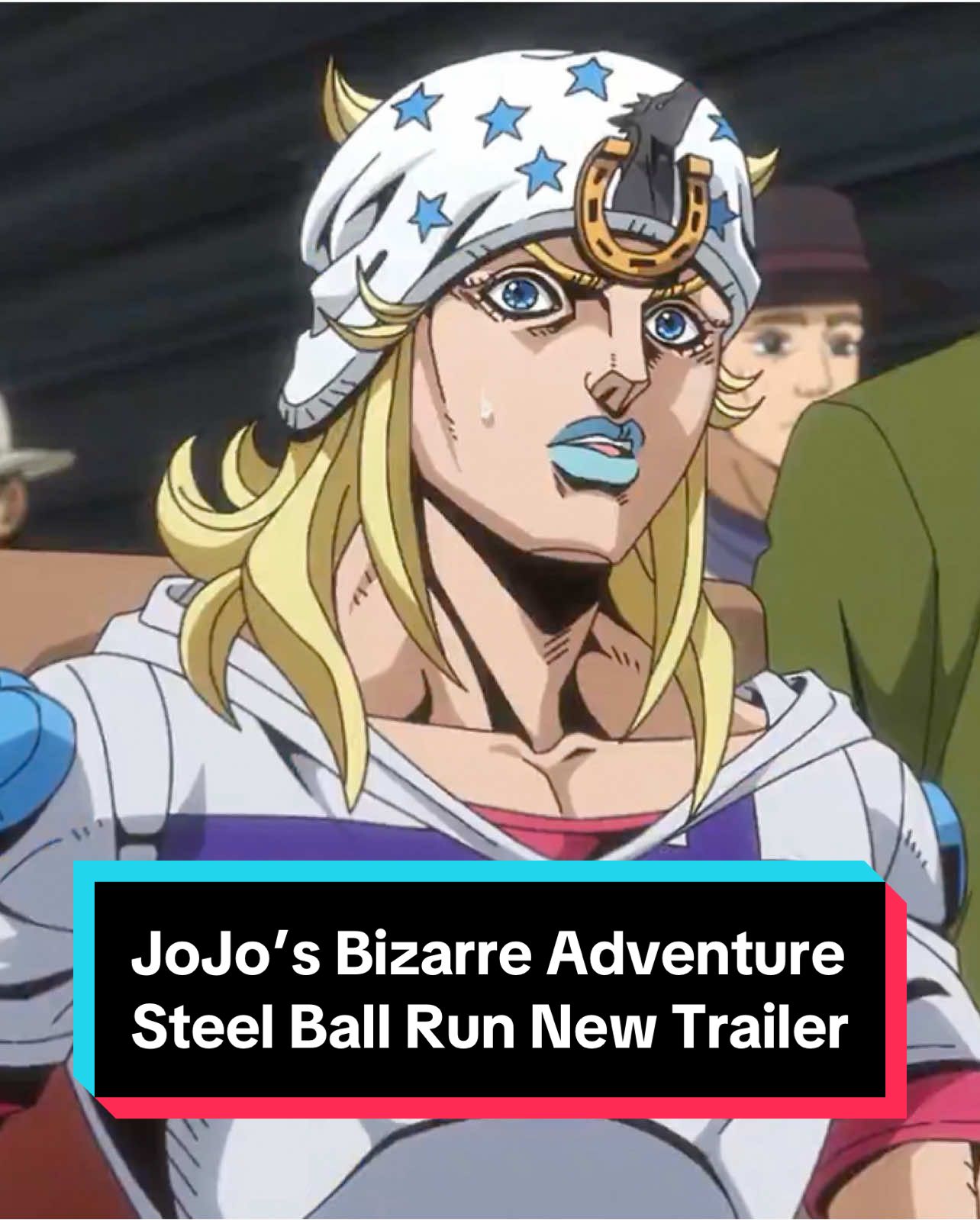 All-new trailer for JoJo's Bizarre Adventure: Steel Ball Run - coming to Netflix in 2026. #jojosbizarreadventure #anime #netflix #trailer #jojo 