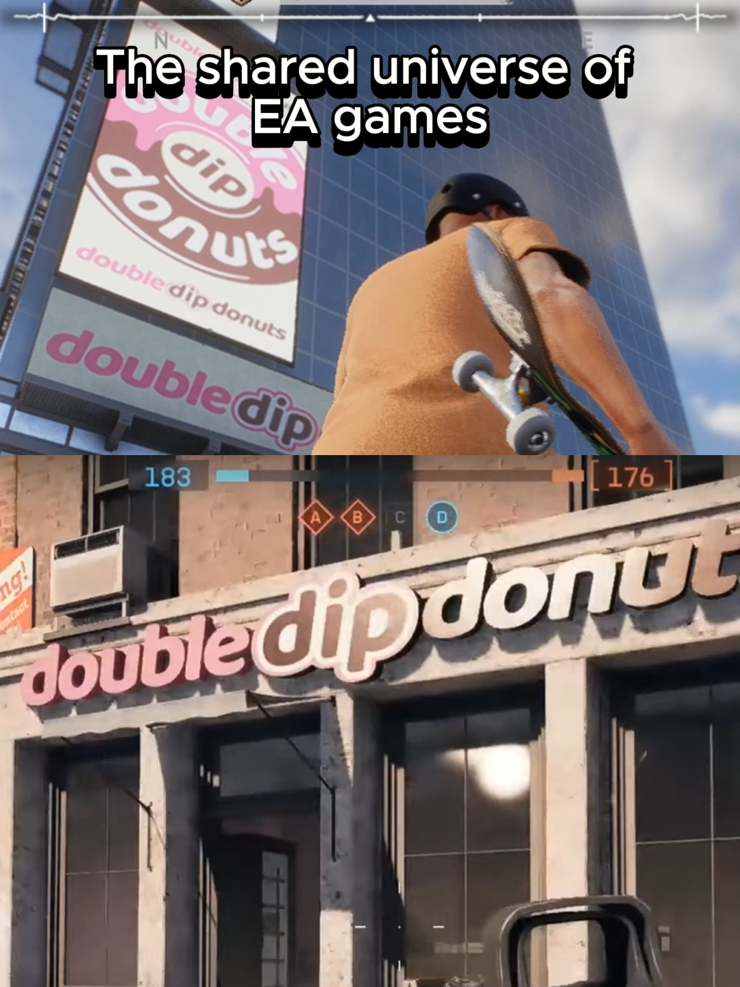 Who knew Skate & Battlefield 6 have a shared universe #skate4 #skate #BF6 #battlefield #fyp